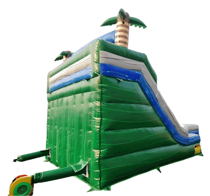 Palm Tree Surf Boards Inflatable Water Slide - Wet or Dry - Image 4