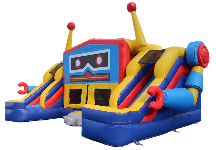 Robot Bounce House With 2 Slides - Image 2