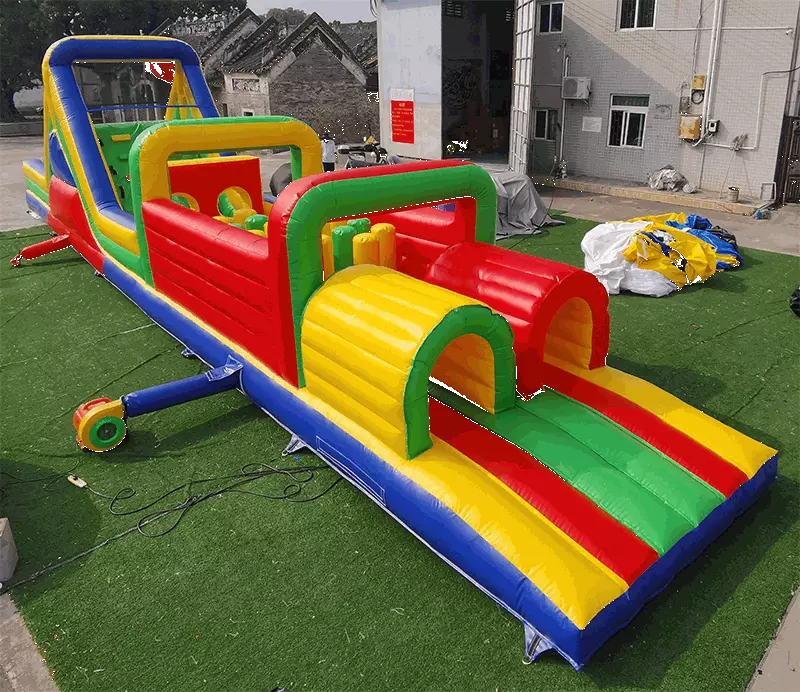 52ft Shapes Inflatable Obstacle Course - Image 3
