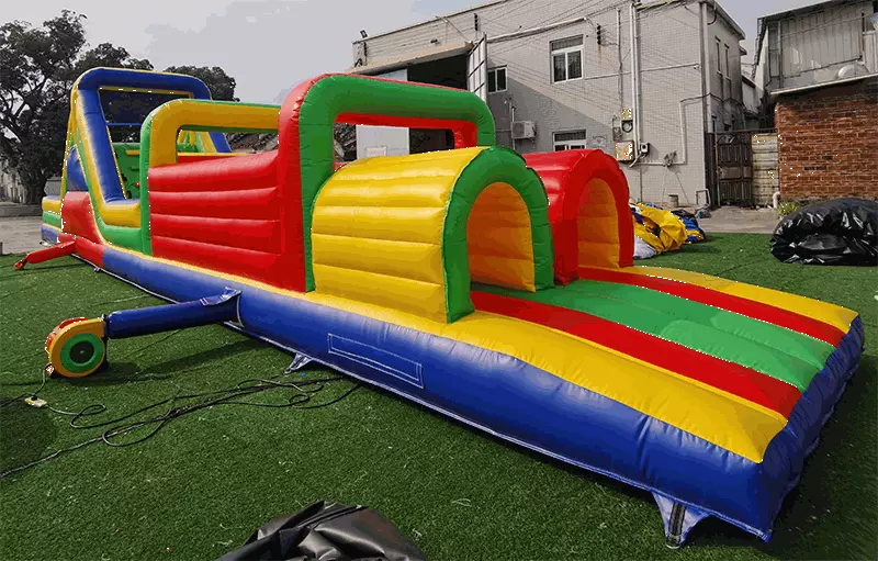 52ft Shapes Inflatable Obstacle Course - Image 5