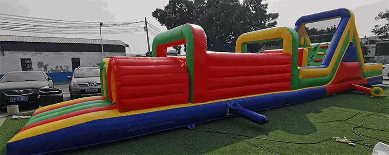 52ft Shapes Inflatable Obstacle Course - Image 6