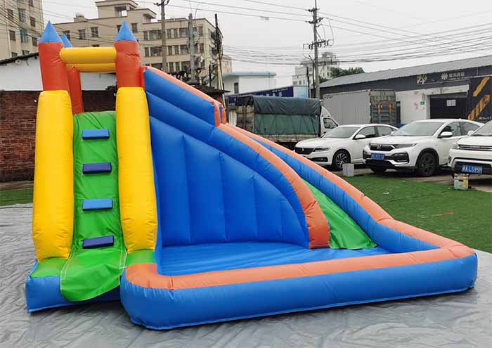 Small Inflatable Slide With Pool - Wet or Dry - Image 3