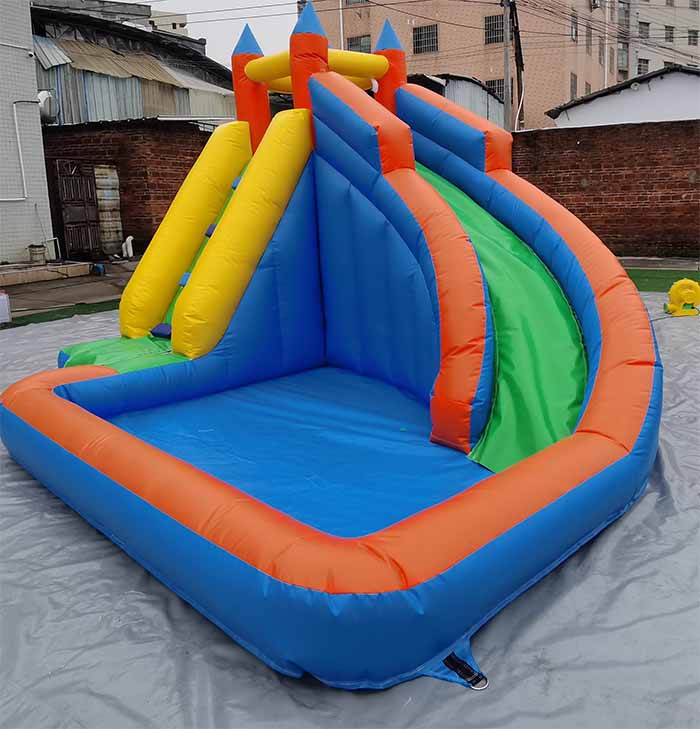 Small Inflatable Slide With Pool - Wet or Dry - Image 4
