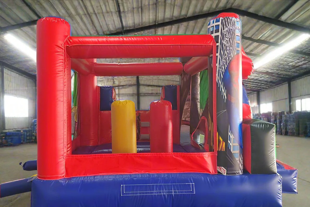 Spiderman Bounce House With Slide - Image 4