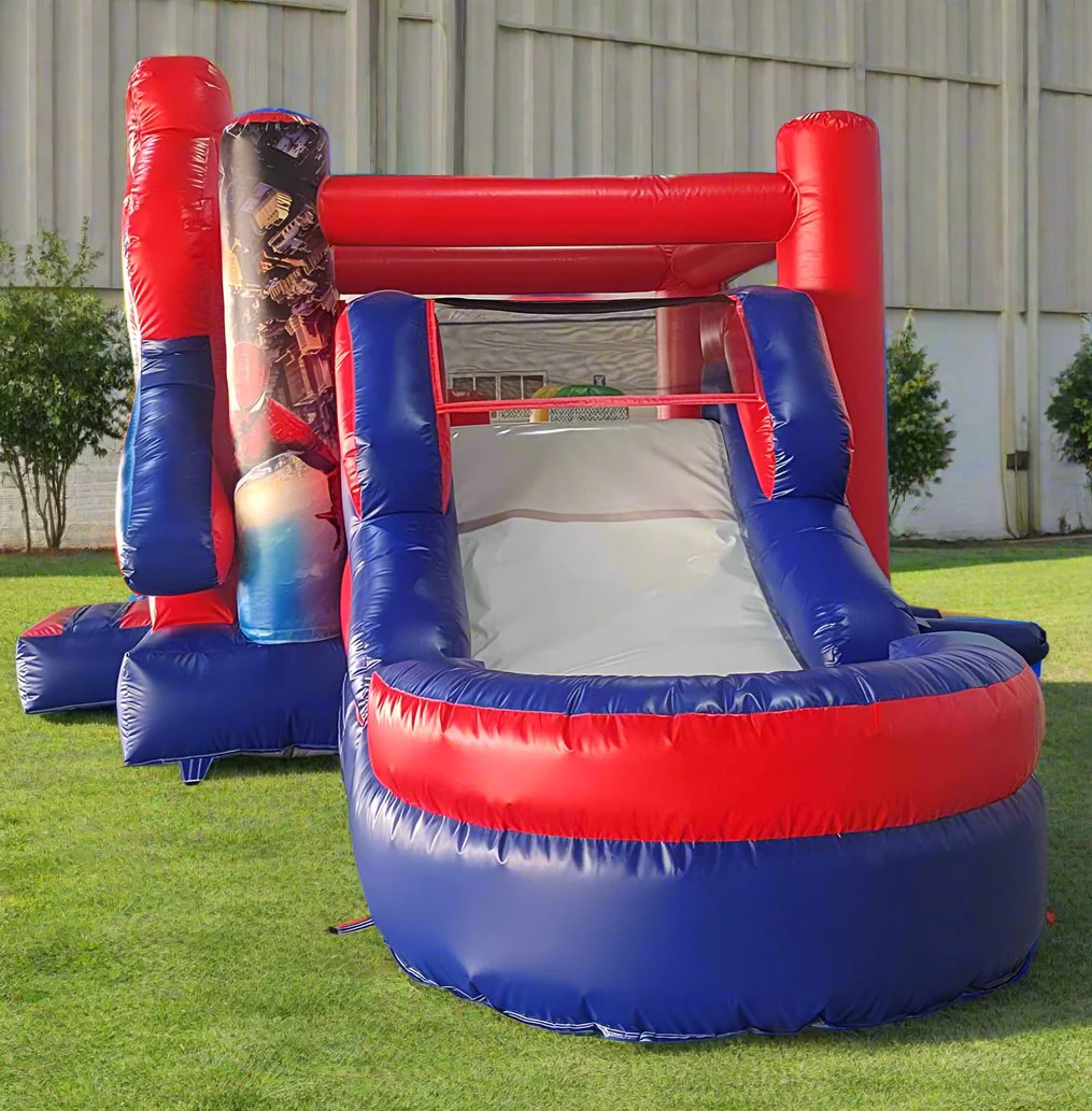 Spiderman Bounce House With Slide - Image 5